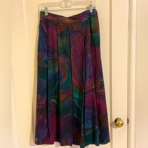 Vintage Geiger Women’s Wool Mid-Length Skirt sz 40